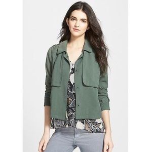 Ella Moss Candice Military Jacket Size Small